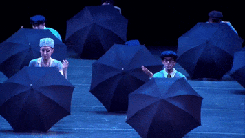 raining jerome robbins GIF by New York City Ballet