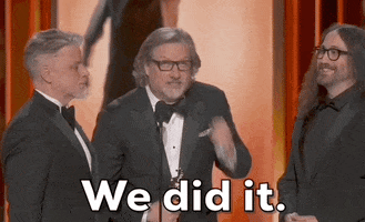 We Did It Success GIF by The Academy Awards