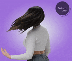 Jogando Cabelo GIF by Salon Line
