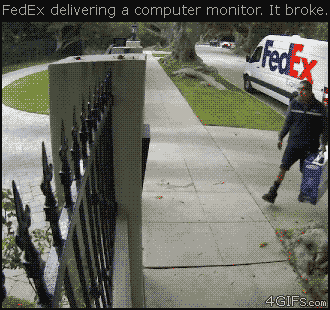FedEx meme gif