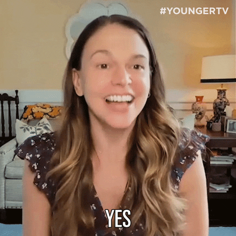 Sutton Foster Yes GIF by TV Land