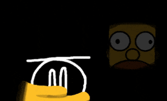 Im So Scared Homer Simpson GIF