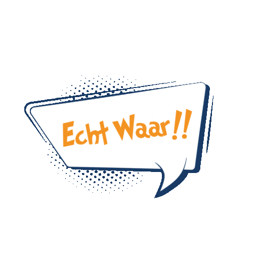 Echte Spierkracht Sticker