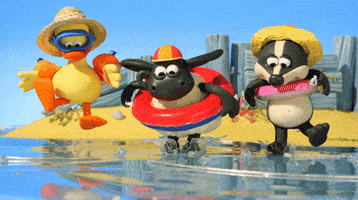Happy Summer GIF by Aardman Animations