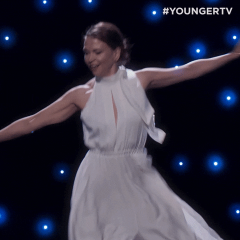 Suttonfoster Dancing GIF by YoungerTV