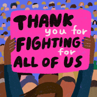 Black Lives Matter Thank You GIF by INTO ACTION