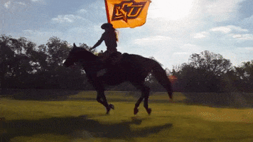 Horse Cowboys GIF by Oklahoma State University