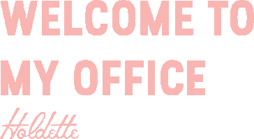 Hold It Work From Home Sticker by Holdette