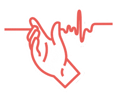 Life Hand Sticker by Dotface