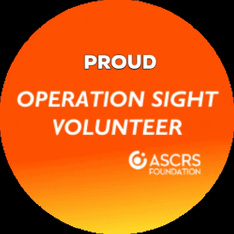 ascrsfoundation proud volunteer ascrs operation sight GIF