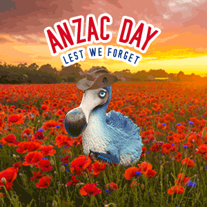Lest We Forget Anzac Day GIF by Dodo Australia