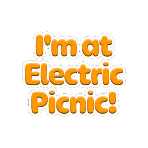 Electric Picnic Ireland Sticker by Deadlyie