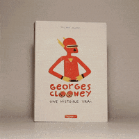 Comic Book Georges Clooney GIF