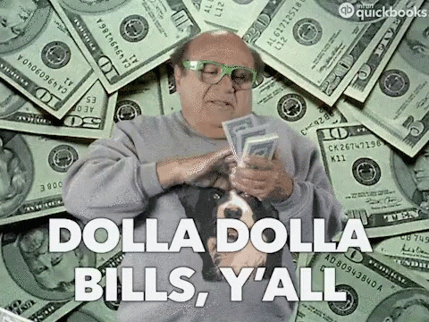 Raining Money GIF by memecandy - Find & Share on GIPHY