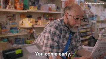 Leaving Early Happy Anniversary GIF by Kim's Convenience