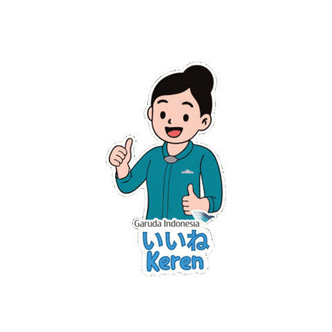 Garudajapan Sticker by GarudaIndonesia