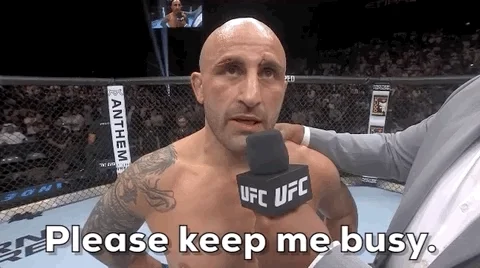 Stay Busy Mixed Martial Arts GIF