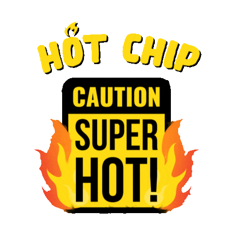 HOT CHIP Sticker