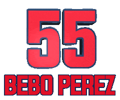 55 Sticker by Bebo Perez