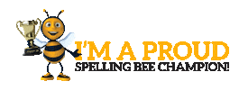 Spellingbee Sticker by Amco Happy to Learn