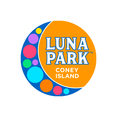 Coney Island Sticker by Luna Park NYC