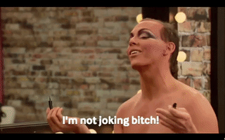 Angry Coco Montrese GIF