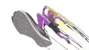 Animation Running Sticker by Destripando la Historia