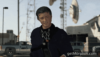Sylvester Stallone Win GIF by Morphin