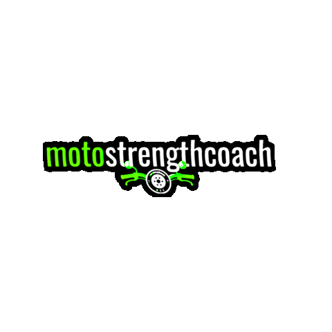 Moto Strength Coach Sticker
