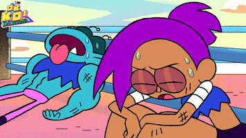 Tired Lets Be Heroes GIF by Cartoon Network