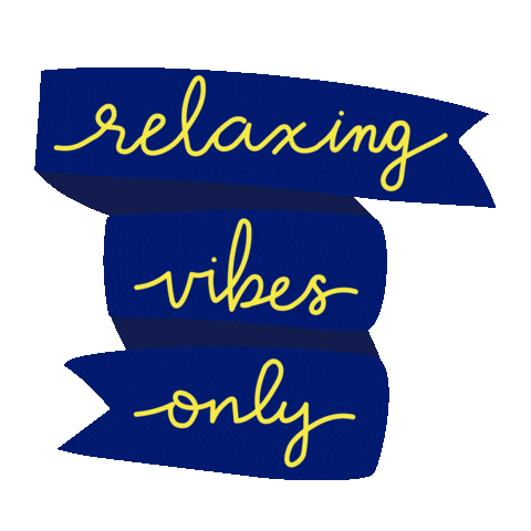 Relax Relaxation Sticker by Driftwell
