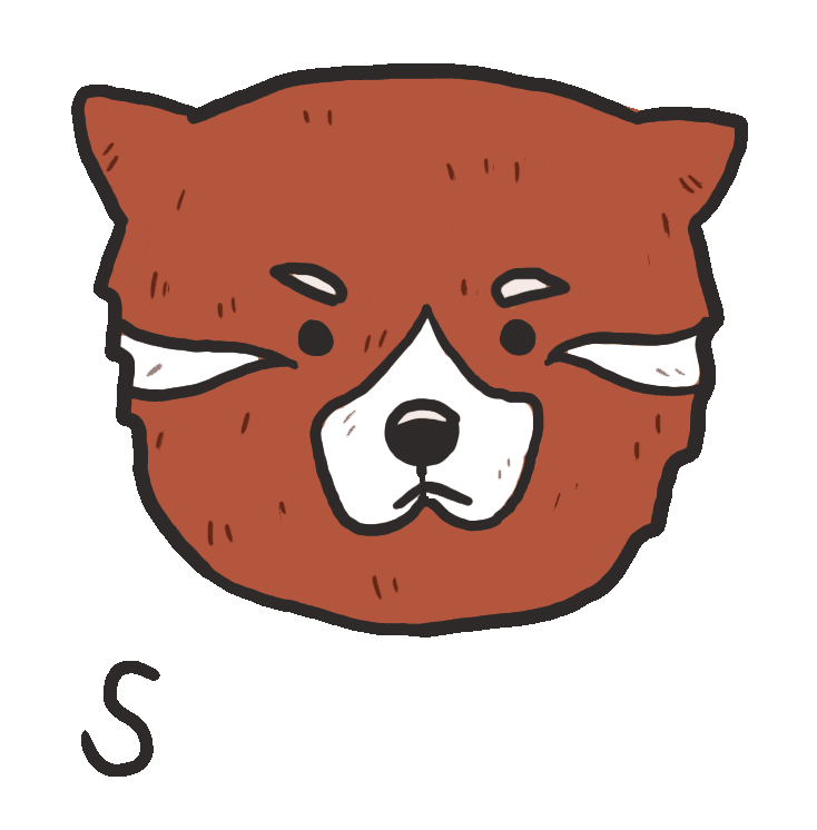 Angry Red Panda Sticker by Rhiannon Kate