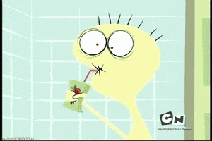 fosters home for imaginary friends juice box GIF