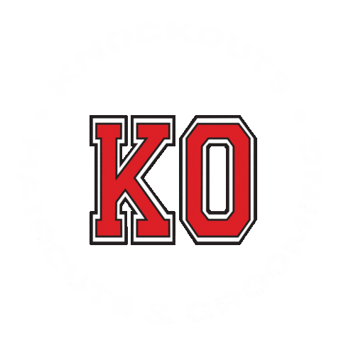Knockouts Haircuts & Grooming Sticker