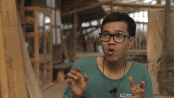 Surprised Sustainability GIF by Green Camp Bali