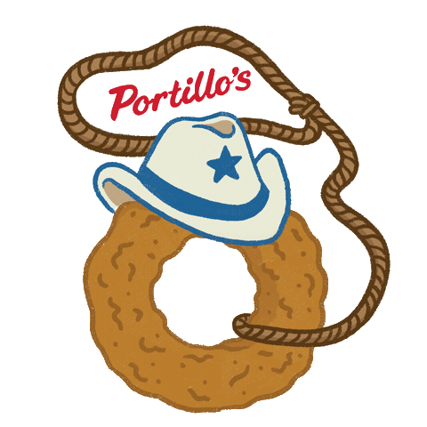 Texas Lasso Sticker by Portillo's Hot Dogs