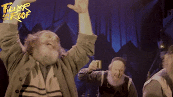 to life joy GIF by FIddler on the Roof