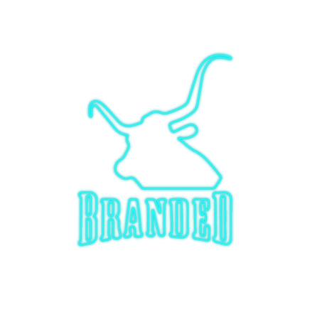 Branded Saloon Neon Sticker by dylanreitz