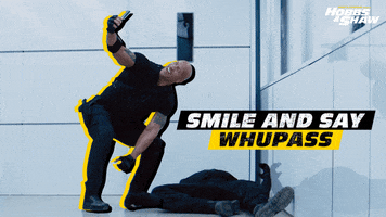 The Rock Reaction GIF by Hobbs & Shaw Smack Talk