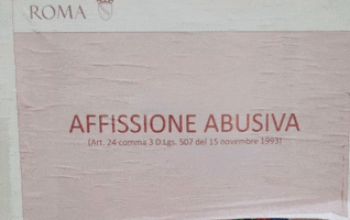 Affissione GIF by Retake Roma
