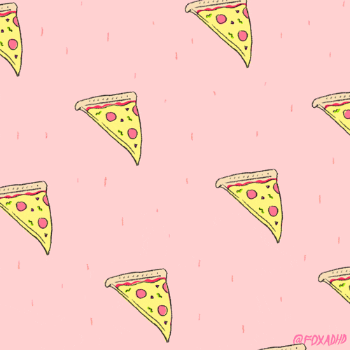 pizza perfect loop GIF by Amelia Giller