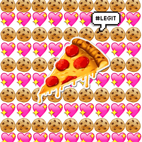 pizza emoji background