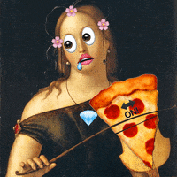 Art Pizza GIF by Anne Horel