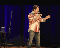 jrey happy dance mustache ron swanson GIF