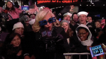 times square glasses GIF by New Year's Rockin' Eve