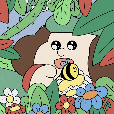 Happy Illustration GIF by Winnie Gu 顾韵昀