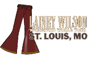 St Louis Missouri Sticker by Lainey Wilson