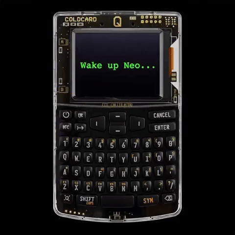 Bitcoin Matrix GIF by Coinkite