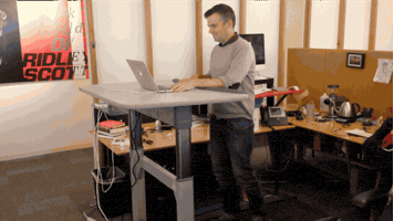 beaelshow work desk treadmill treadmilldesk GIF