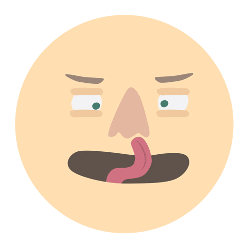 illustration tongue GIF by Andy Gottschalk